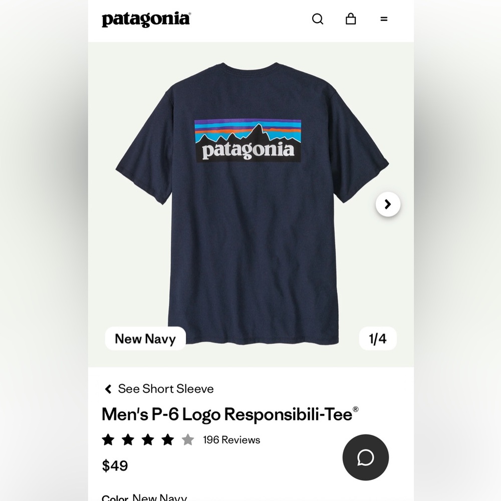Patagonia Responsibili-Tee - Picture 6 of 6